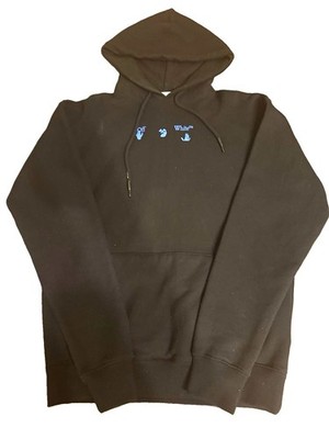 OFF-WHITE Liquid Mirko Print Hoodie Size M