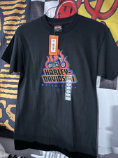 Harley-Davidson Youth L Black Graphic Print S...