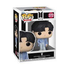 Funko Pop! Rocks: BTS - V - Figura de Vinilo Coleccionable - Idea de Regalo- Mer