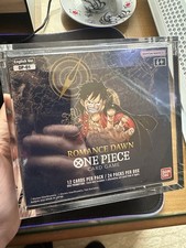 Box One Piece OP 01 Romance Dawn BLUE BOTTOM New Sealed FIRST WAVE 1st Print ENG