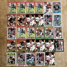 Lot Of (29) - Marcus Allen Cards - Raiders - Score, Upper Deck, Pro Set, Topps