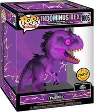 Funko POP! Games Fusion Jurassic World Indominus Rex 6" #1005 CHASE Purple Varia