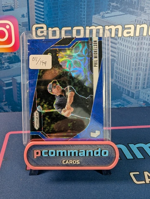 Prizm LIV Golf - Blue Choice Phil Mickelson 013/149