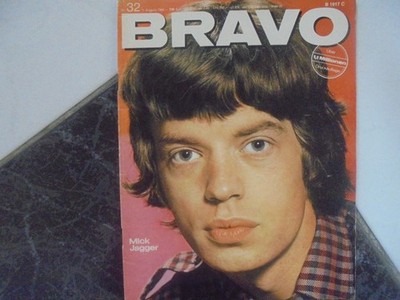 BRAVO 32/1966 TB:M.Jagger/SS:Beatles/S.Loren/Bob Fuller/D.Deutscher/R.Battaglia