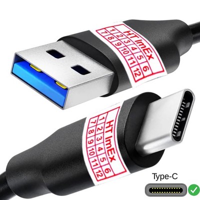 USB Type-C Ladekabel Datenkabel Anschlusskabel komp. für Logitech Logi Dock Flex