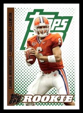 Charlie Whitehurst 2006 Topps Draft Picks & Prospects Rookie Card #133 Clemson. rookie card picture