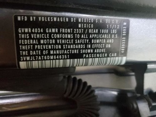 (LOCAL PICKUP ONLY) Driver Fender Front Upper Smaller Fits 12-19 BEETLE 1875825 - Picture 12 of 12