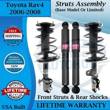 Kyb Oem Front Struts Rear Shocks For 2006-2008 Toyota Rav4 Lifetime Warranty