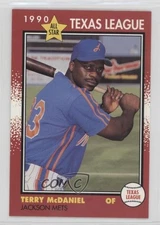 1990 Grand Slam Texas League All-Stars Terry McDaniel #28