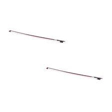 2 PCS Rosewood Violin Part Accessories Brazilwood Ebony Bow Octagonal