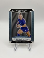 2024 Leaf In the Game Used Platinum The Verge of Greatness Trinity Rodman #VG-59