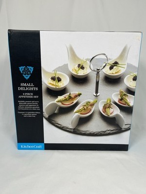Kitchen Craft Vorspeisen-Set kleine Köstlichkeiten 9-teilig unbenutzt