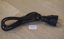 Power Cable 10A 250V Prong US Plug 6 ft High Quality Lot#107 NEW!