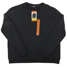 Eddie Bauer Plush Lined Fleece Crewneck Sweatshirt Soft Stretch Men's XXL NWT