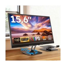 Portable Monitor, 15.6" FHD 1080P Portable Screen for Laptop with A... Fast Ship