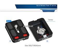 Sirui TY50 Quick Release Plate For Pan Tilt Head G10 G20 K10X K20X
