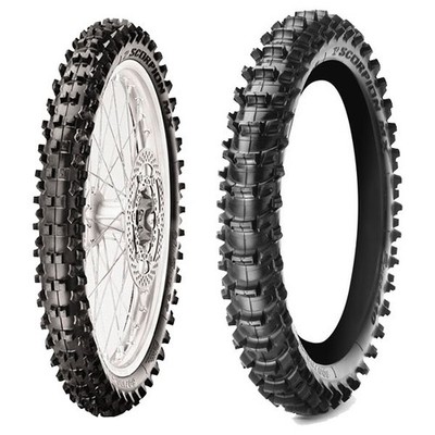 PAAR MOTORRADREIFEN PIRELLI 80/100-14 MX32 MID S + 80/100-12 MX S