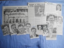 Northamptonshire Memorabilia 1947 to 1955
