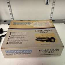 VINTAGE Genuine HONDA NOSE MASK FULL With Ori...