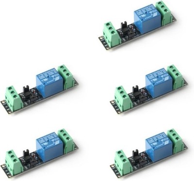 5Pcs 1 Channel DC 3V 3.3V Power Relay Module Optocoupler Isolated Drive Control
