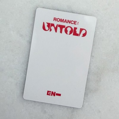 Enhypen HEESEUNG Romance Untold Yizhiyu YZY Video Call Event