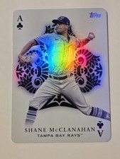 2023 Topps Shane McClanahan All Aces Rays Foil Die Cut 🔥🔥🔥