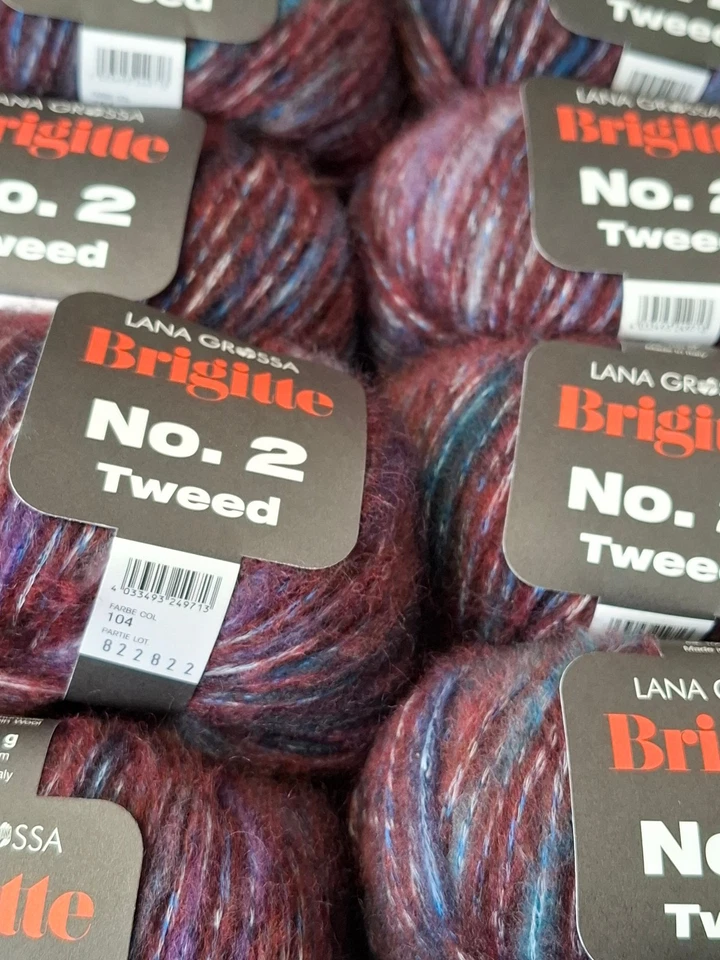 (170 €/kg): 50 g LG BRIGITTE NO. 2 Tweed, Farbverlauf, Fb. 104 # 7868 - Bild 2 von 3