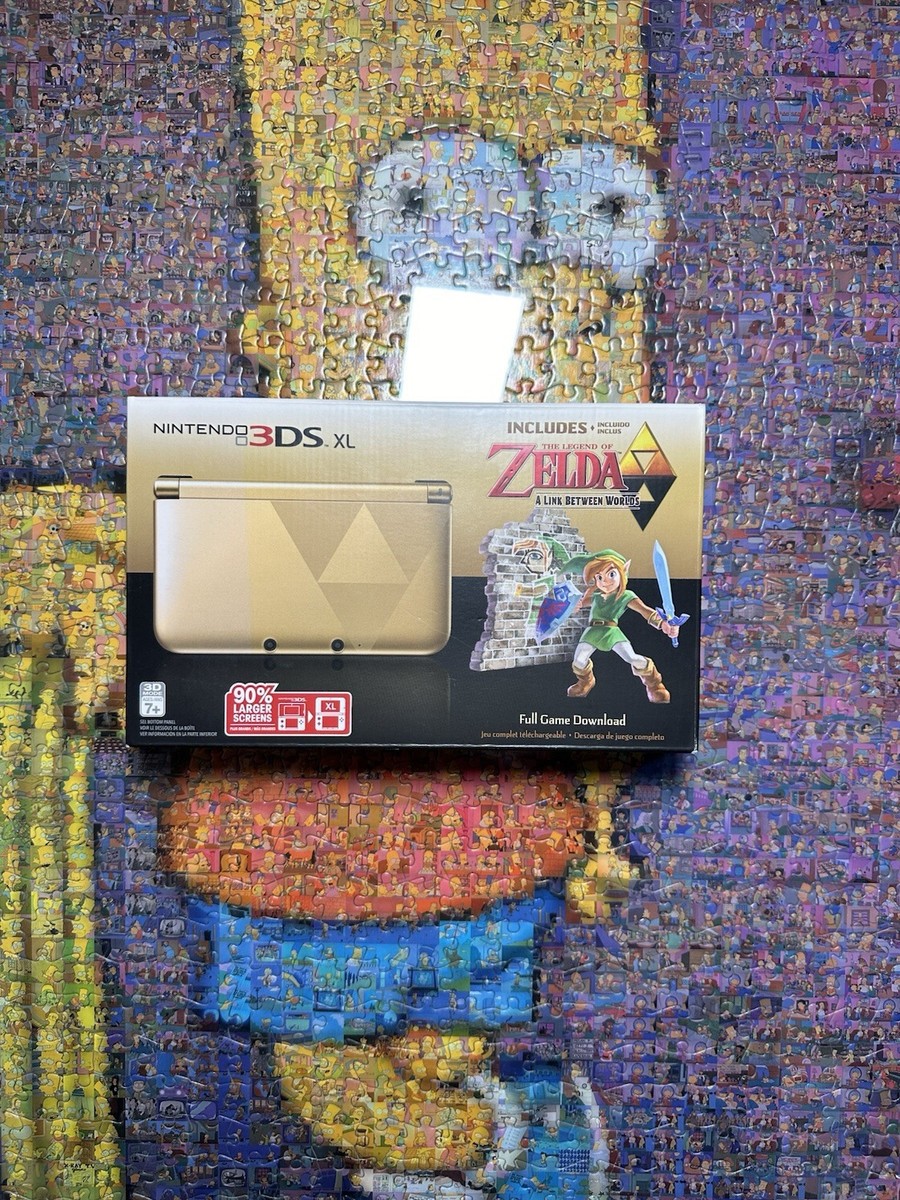 Nintendo 3DS XL: The Legend Of Zelda A Link Between Worlds Console