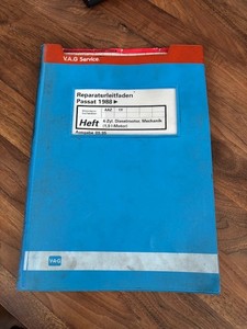 VW Reparatur Leitfaden PASSAT 1988 4 ZYL. DIESELMOTOR MECHANIK AAZ 1Y 09/1995