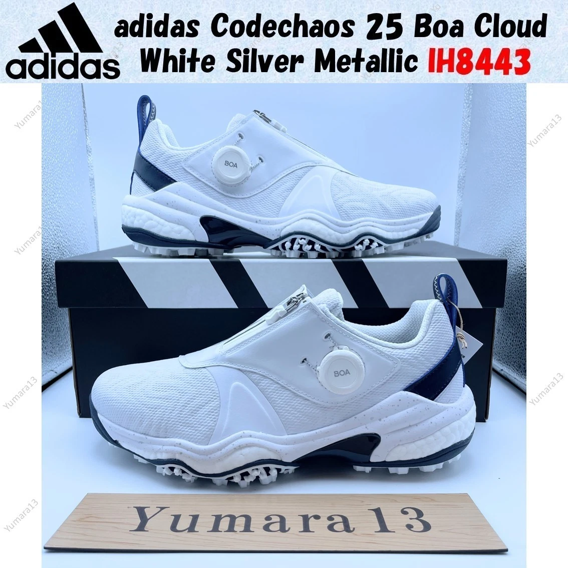 adidas CodeChaos 25 BOA White Collegiate Navy for Sale