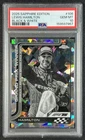 LEWIS HAMILTON PSA 10 2025 TOPPS CHROME SAPPHIRE F1 #106 B&W REFRACTOR 1/20