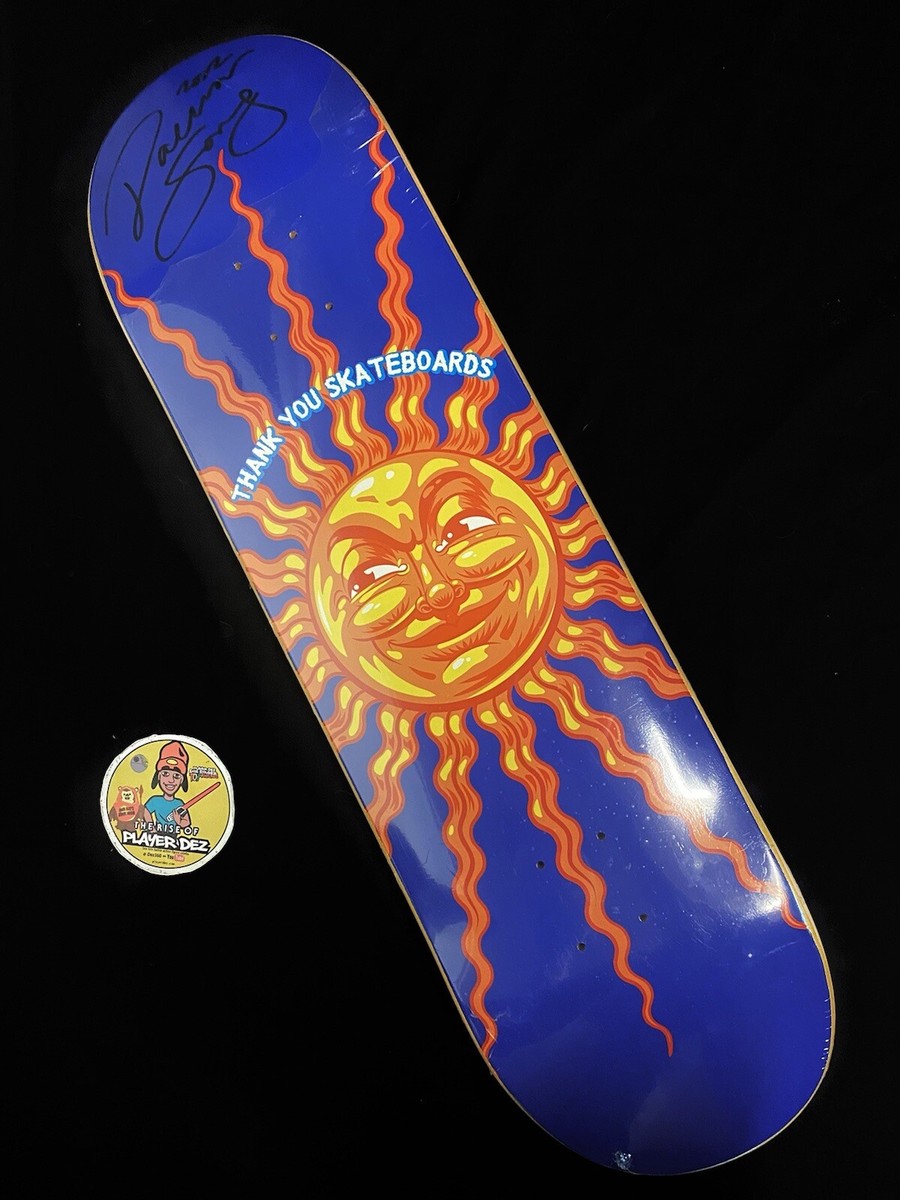 RARE SIGNED Daewon Song Daytime Thank You Sun Skateboard Deck