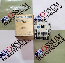 MITSUBISHI ELECTRIC S-N21 MAGNETIC CONTACTOR 21AMP VOLTAGE 110VAC FAST SHIPPING
