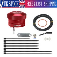 Universal Motorcycle Red Automatic Chain Oiler Lubrication System Aluminum UK