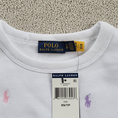 Polo Ralph Lauren トレーナー XS Polo Ralph Lauren Women All over Pony Fleece Sweatshirt XS