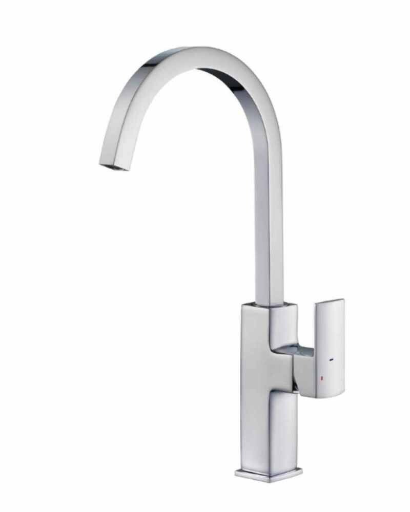 Marata Chrome Kitchen Mixer Tap Square Spout - Francis Pegler Comap 922132