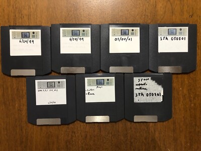 Akai S5000 S6000 Sampler Iomega 7 Zip Disks With Sounds Library Formatted