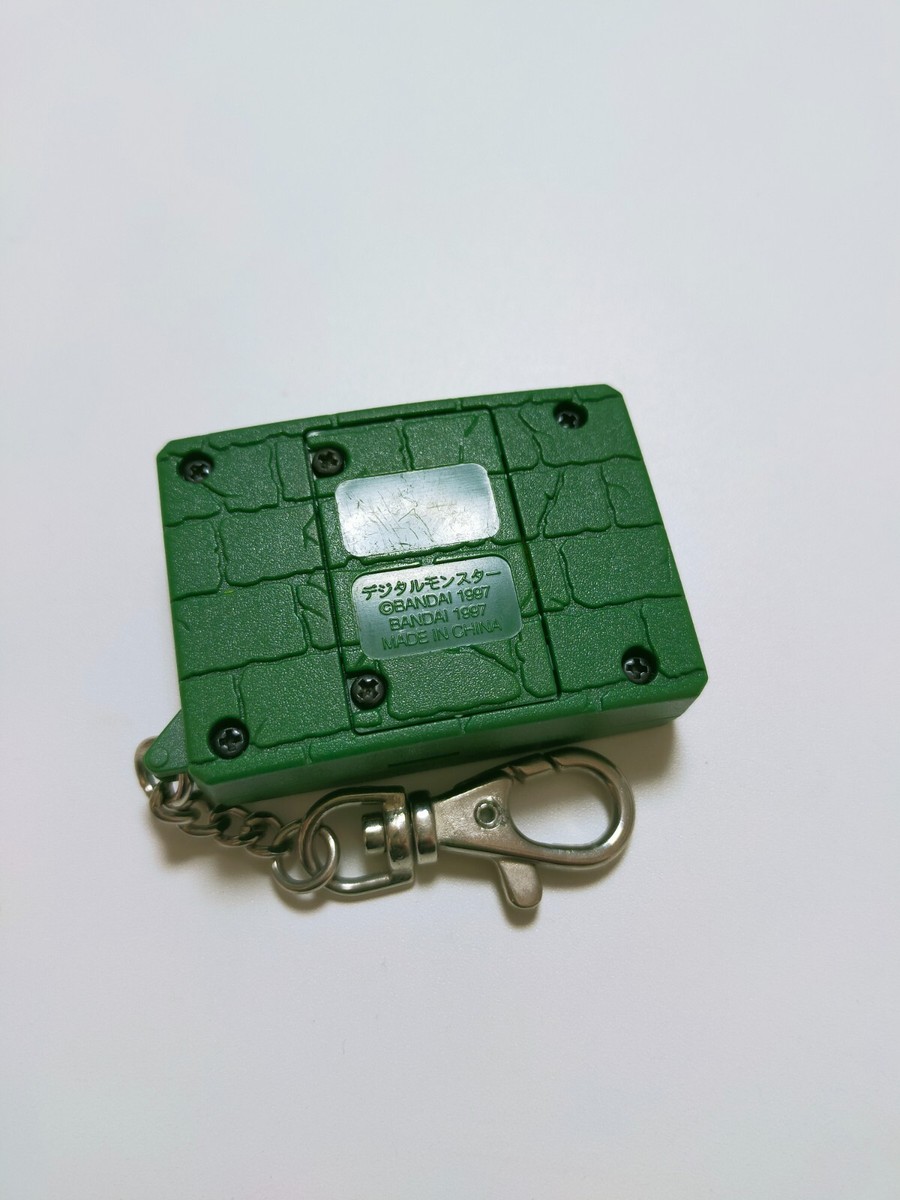 BANDAI Digital Monster Version1 Digimon Green Virtual Pet RARE