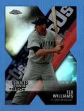2020 Topps Chrome Decade of Dominance Die Cut DOD5 Ted Williams Red Sox