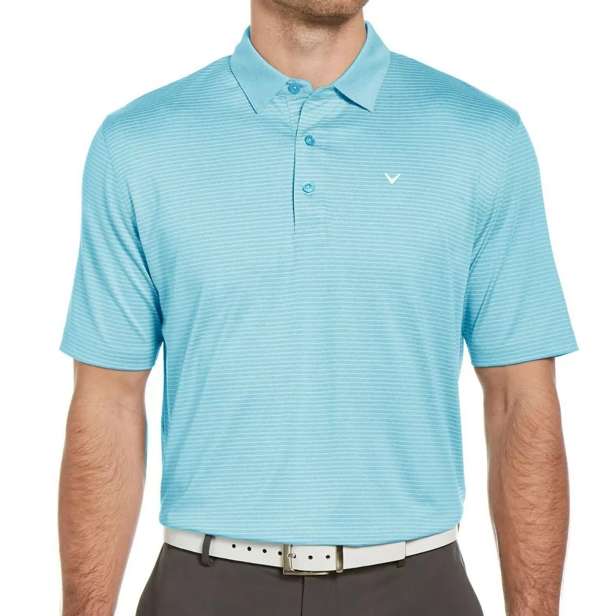 Callaway Men s Golf Performance Polo Petit Four Heather Blue