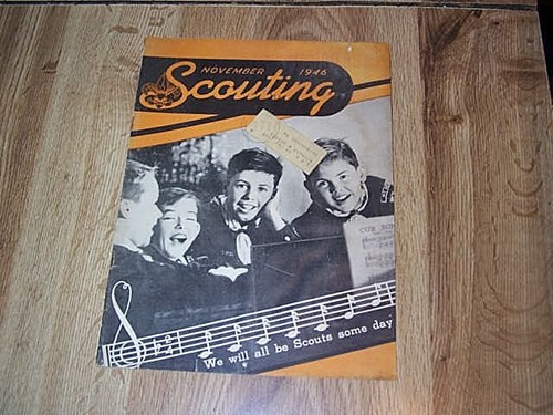 5 Issues - Scouting Magazines - Boy Scouts Of America ILLUS 1946-1949