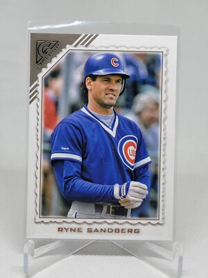 2022 Topps Gallery RYNE SANDBERG Chicago Cubs #174 E6B