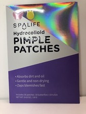Spalife Hydrocolloid Pimple Patches 18 butterflies 18 tulips Zaps Blemishes