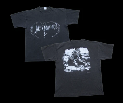 Obituary Band T Shirt XL Blue Grape Death M 1990s vintage concert t-shirt, vintage, size XL, single stitch, B+ condition