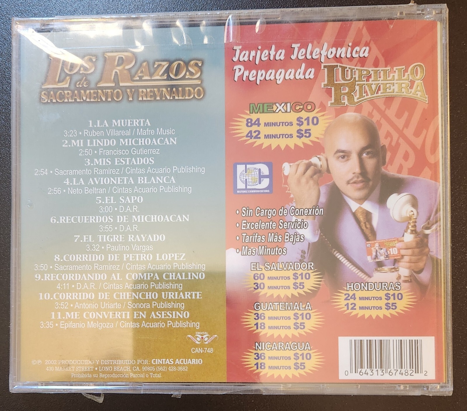 LOS RAZOS - LA MUERTA - RECORDANDO A CHALINO (2002 CD) | eBay