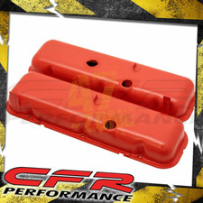 Orange Tall Steel Valve Covers For 1965-1972 Chevy Big Block 396 427 454 Pair Orange Tall Steel Valve Covers For 1965-1972 Chevy Big Block 396 427 454 Pair