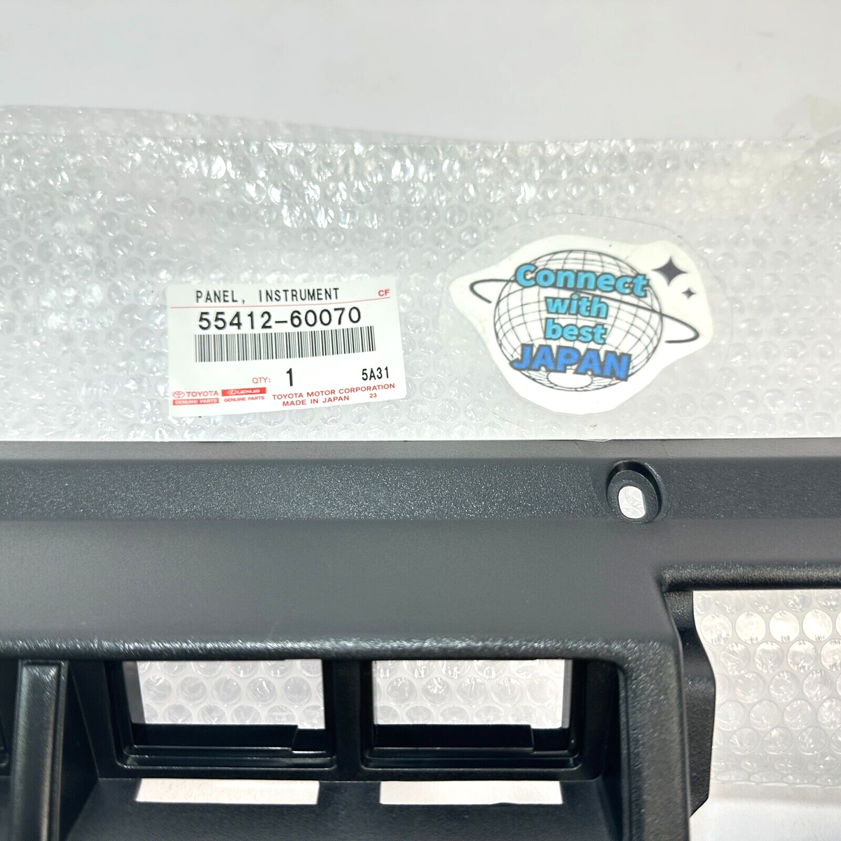 Toyota Genuine PANEL, INSTRUMENT CLUSTER FINISH, CENTER NO.1 55412