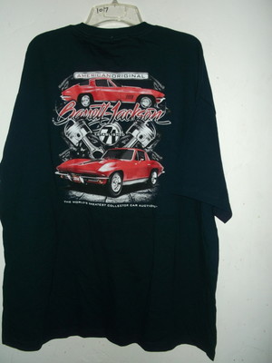 NEW MENS 4XL T SHIRT RED CORVETTE STINGRAY AMERICAN ORIGINAL  CHEST 60'' 