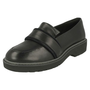 clarks ladies slip ons