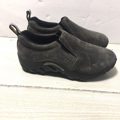 Merrell Kids Jungle Moc Ink Suede Slip-On Shoes kids size